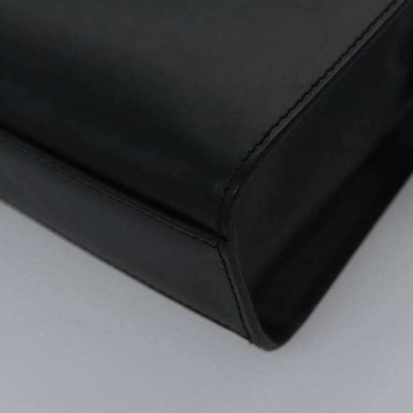 GUCCI Hand Bag Leather Black Auth BA756 - Picture 13 of 16